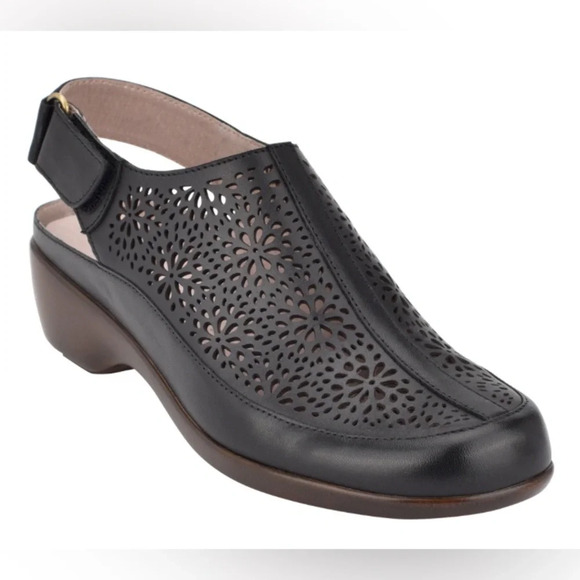 NWOB Easy Spirit Black Dawn Casual Slingback Shoes - Picture 1 of 13